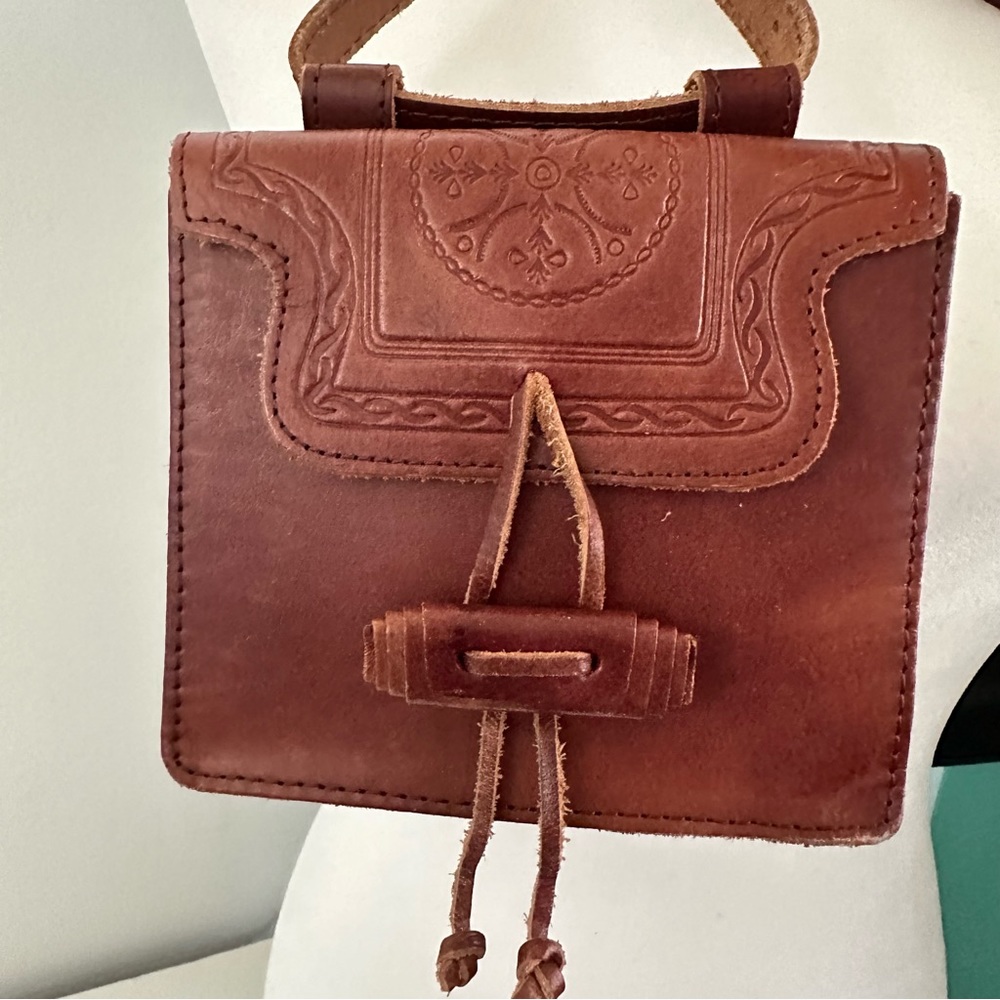 Zara Brown Leather Belt Bag - Picture 2 of 11